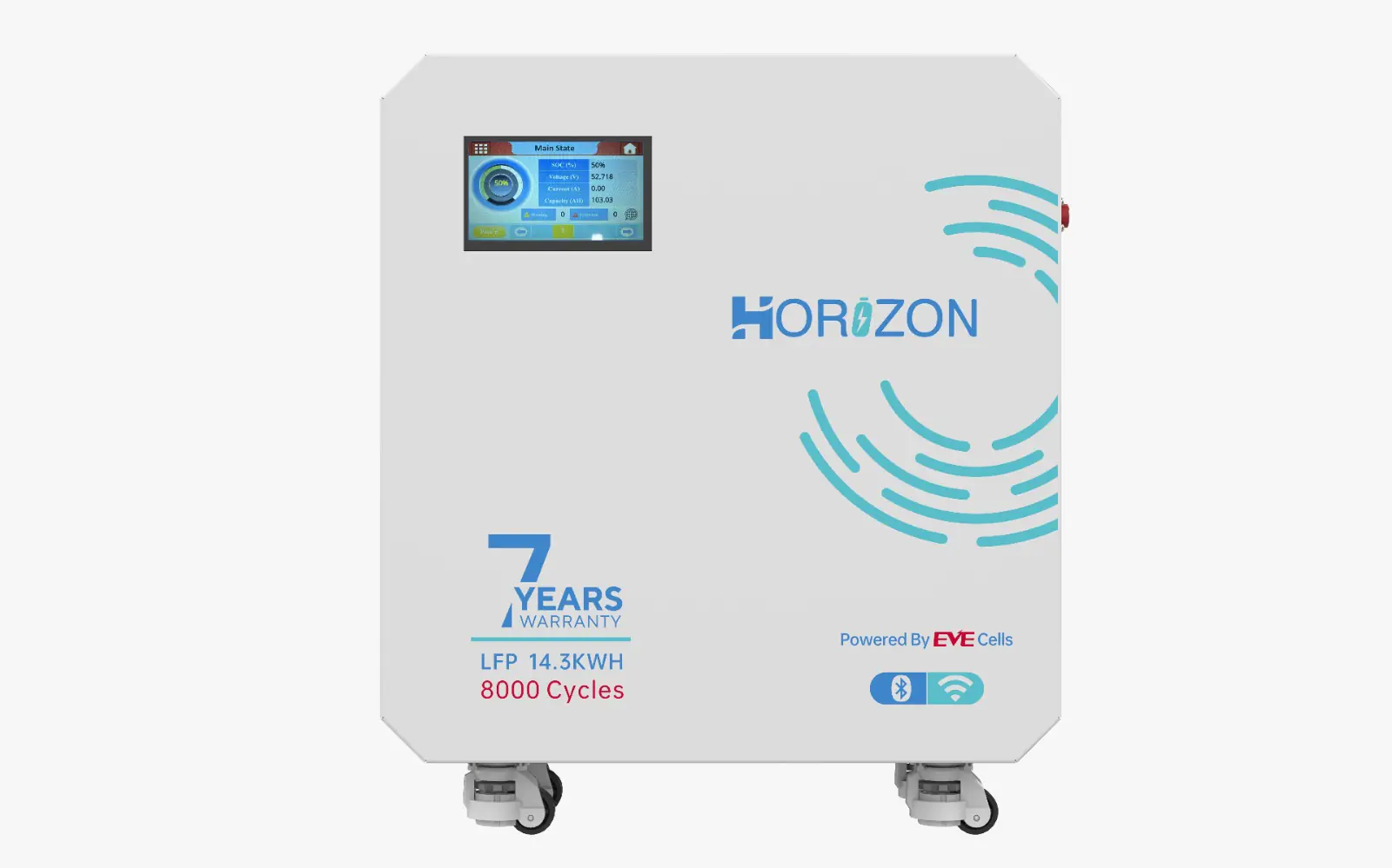 HORIZON-14.3kWh LiFePO₄ Lithium Battery (Wheel-Model)